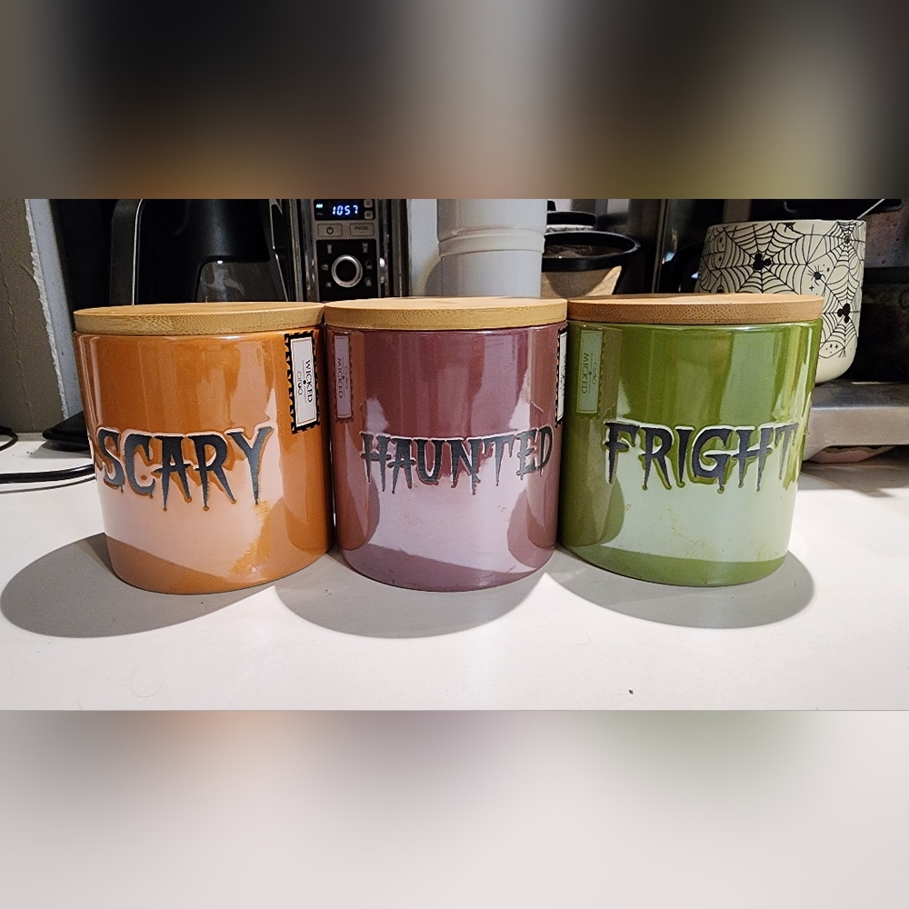 Ciroa ceramic cannister set